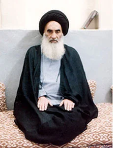 Sistani basının önüne çıktı