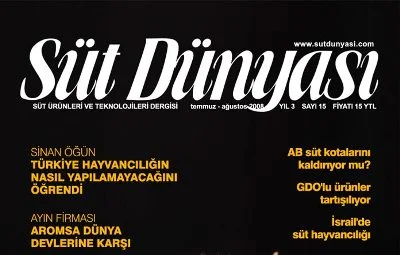 Süt gibi bir dergi; Süt Dünyası