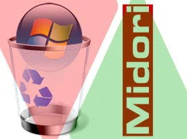 Windows çöpe gidiyor, Midori geliyor