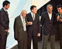 Bülent Uygun ve Hakan Şükür sözünü tuttu