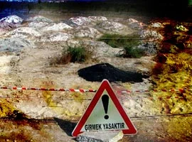Konya'daki bu toprak insanları yakıyor!