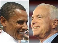 Obama ve McCain ilk kez teke tek