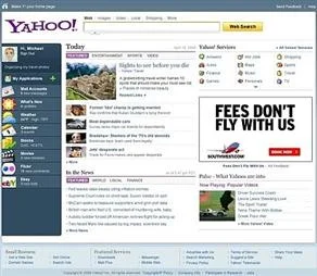 Yahoo kabuk değiştiriyor