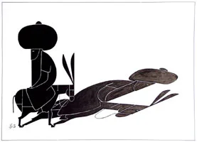 800.yılında karikatürlerle Nasreddin Hoca /GALERİ