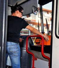 Akbil tartışması karakolda bitti