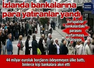 İzlan'da ekonomisi iflas etti