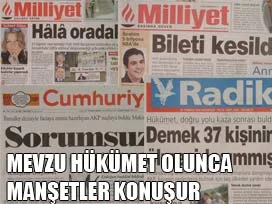 Kartel medyası golfçü generali görmedi