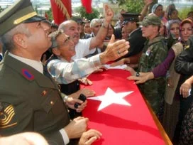 Şehitlerimizi uğurladık