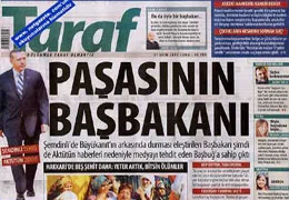 Taraf, bu kez Erdoğan'ı vurdu