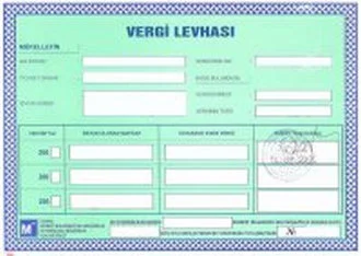Vergi levhaları artık tarih olacak