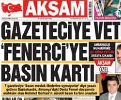 Akşam'da bir köşe yazarı da istifa etti