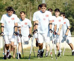 Ampute Futbol Şampiyonası Antalya'da