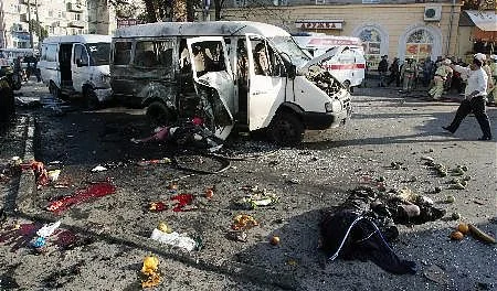 Kuzey Osetya'da canlı bomba dehşeti