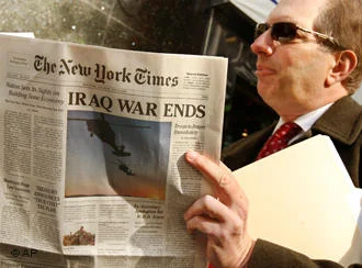 New York Times: Irak savaşı sona erdi!
