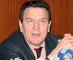 Soyer, Gerhard Shröder ile görüştü