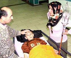 TIR'la çocuk kaçırma girişimi
