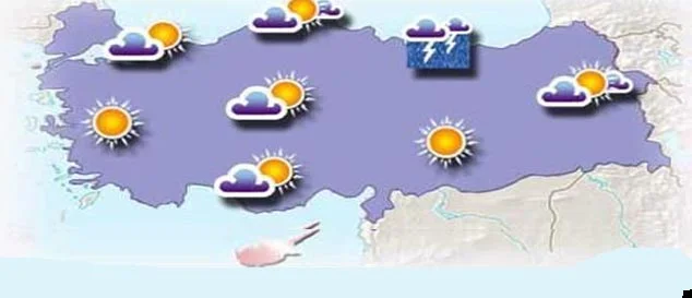 Yağışlı hava geliyor