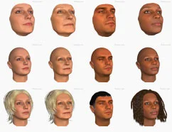 Yüzümün üç boyutlu modeli