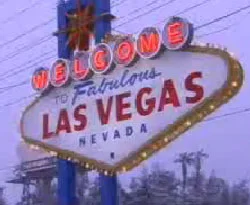 40 yıl sonra Las Vegas'a kar yağdı/VİDEO