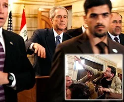 Bush'a ayakkabı fırlatan Zeydi için çağrı