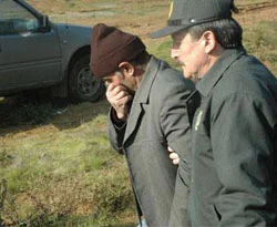 Çam hırsızı kıskıvrak yakalandı