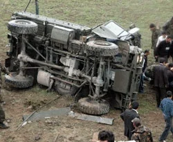 Çankırı'da askeri araç devrildi: 5 yaralı