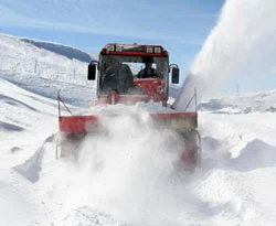 Gümüşhane'de 28 köye ulaşılamıyor