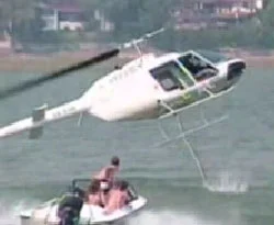 Helikopter böyle çakıldı/VİDEO