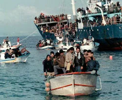 Hindistan'da kaçak göçmen dramı