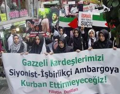 İsrail Büyükelçiliği önünde eylem