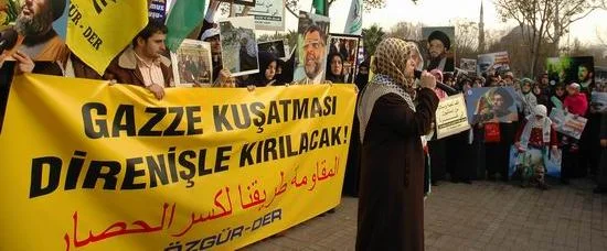 İstanbul'dan Gazze'ye selam ve dua yolladılar