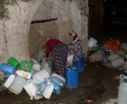 Karakışta 'su deposu' nöbeti
