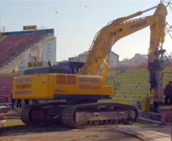 Kayseri Atatürk Stadı tarih oluyor