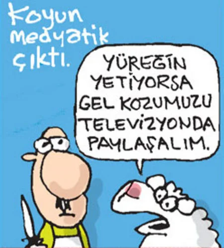 Kurbanlıklar karikatür karesine girerse!/Galeri