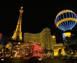 Las Vegas'ta 'tarihi kar' yağışı