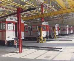 Metro'da kimyasal silah tatbikatı