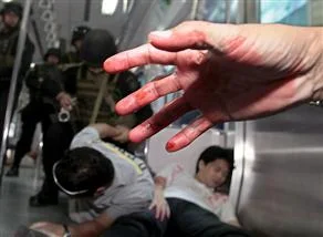 Metroda inanılmaz terör tatbikatı