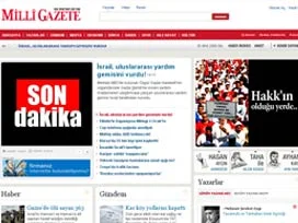 Milli Gazete'den internet haberciliği