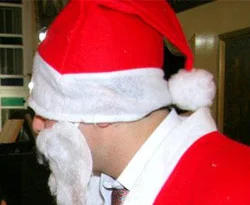 Noel Baba kılığında dehşet