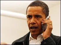 Obama'nın yüzüne telefon kapattı