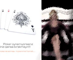 Okul yıllığında kumar ve erotik reklam
