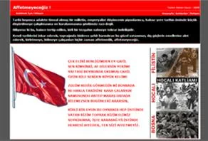 Özre karşı www.affetmeyecegiz.com