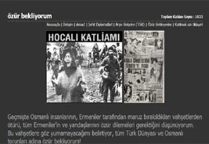 Özürcü karşıtlarından www.ozurbekliyorum.com