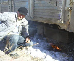 Şırnak'ta sibirya soğukları başladı!