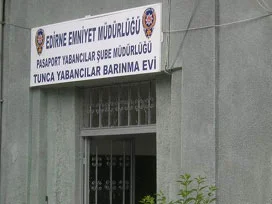 Yabancılar Barınmaevinde yangın