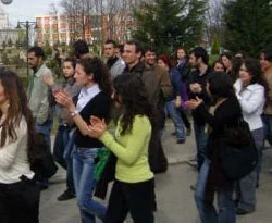 Yunanistan Konsolosluğun önünde eylem