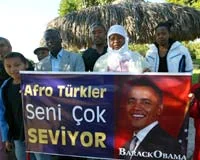 Afro Türklerden Obama'ya mesaj