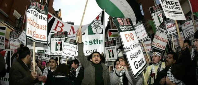 Arjantin'de İsrail protestosu