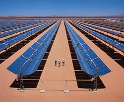 Avrupa'nın ilk güneş enerjisi tesisi
