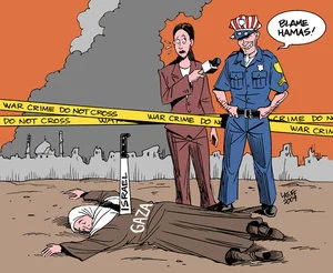 Batılı karikatüristlerin gözüyle Gazze